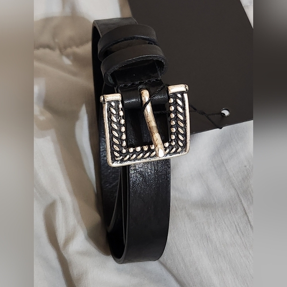 The Kooples Italian Leather Belt Size 34 main image 7